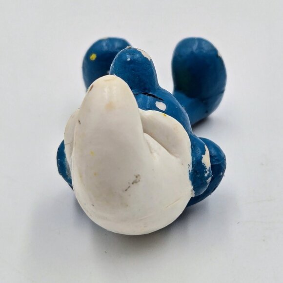 Vintage Smurf Lot Peyo Schleich W. Germany Figurines Lot Of 3 Read - Picture 12 of 16